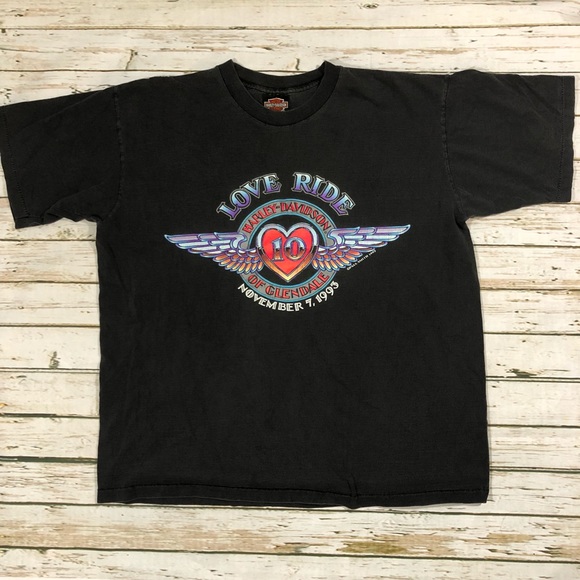 Tops - Vintage Harley Davidson Top